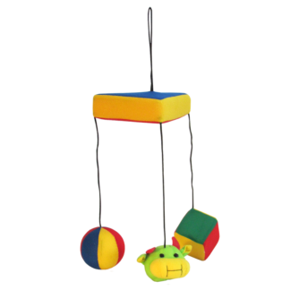 Móvil para bebés en yersilón.