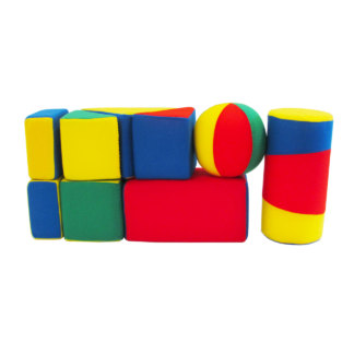 Set de Figuras Geométricas x9 piezas en espuma grande