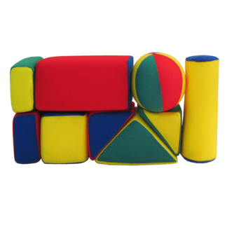 Set de Figuras Geométricas x9 Piezas en espuma Pequeño.