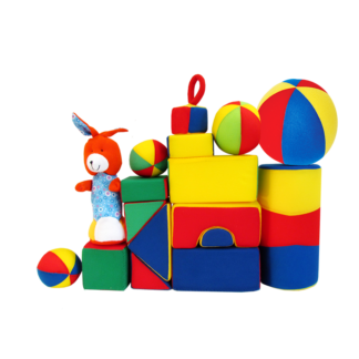 Kit de percepción x 17 piezas en espuma grande.