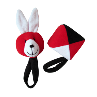 Set de sonajeros x2 piezas para bebés