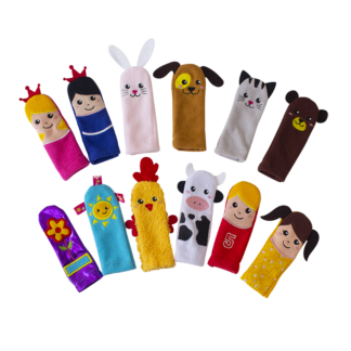 Títeres de dedos para niños