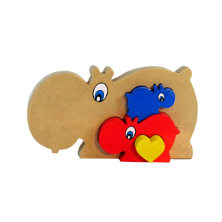 Animal Armable Hipopótamo