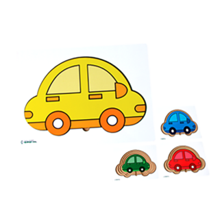 Rompecabezas de Autos en Capas