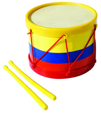 Tambor tricolor Mediano.