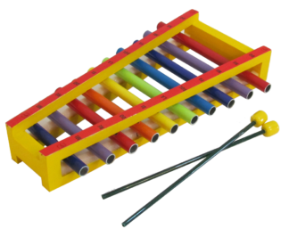 Xilófono de 10 notas tubo.