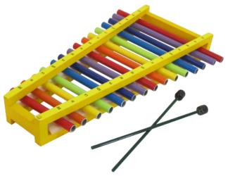 Xilófono de 15 notas tubo.