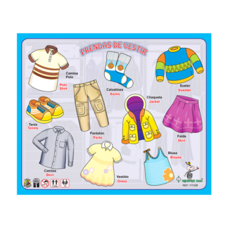 Encajable de Prendas de Vestir (Español e Inglés)