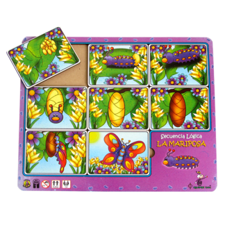 Encajable de Secuencia Lógica. La Mariposa