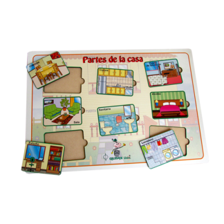 Encajable de las Partes de la Casa