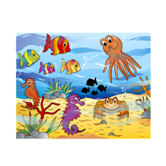 Rompecabezas “Animales Marino”