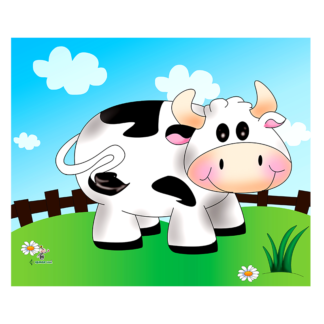 Rompecabezas "La Vaca”