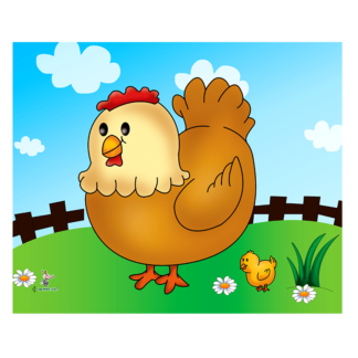 Rompecabezas "La Gallina"