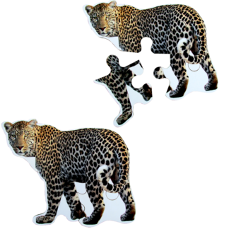 Rompecabezas de Silueta "Puma"