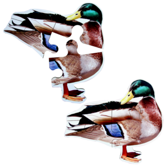 Rompecabezas de Silueta "Pato".